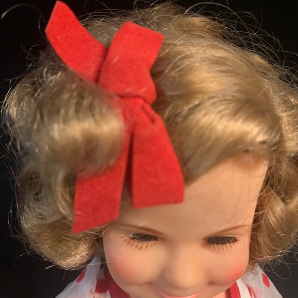 Ideal Shirley Temple Vinyl/plastic Doll Stand Up And Cheer Outfit  1972 16" - Picture 7 of 8